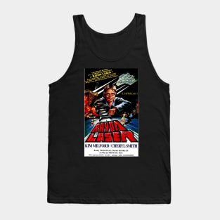 Classic Science Fiction Movie Poster - Laserblast Tank Top